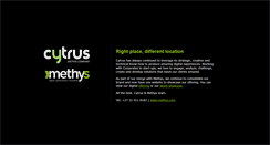 Desktop Screenshot of cytrus.biz