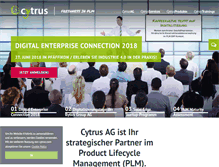 Tablet Screenshot of cytrus.com